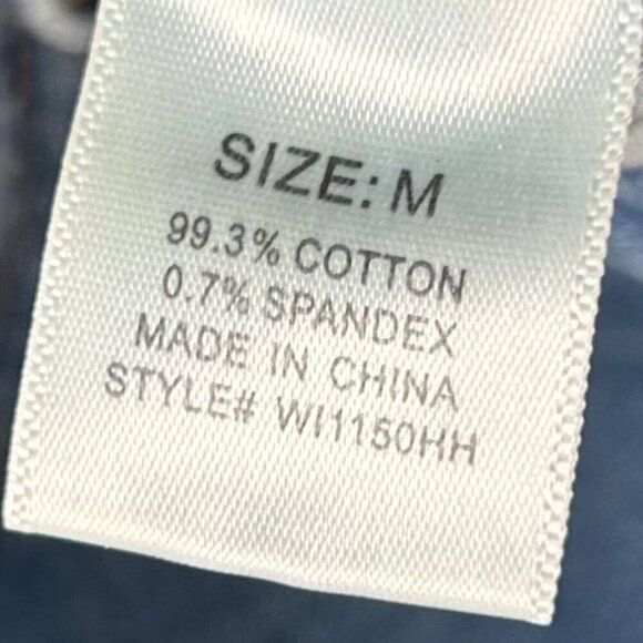 2/$30 Windsor Size Medium Lace Up Cut Off Jean Shorts Denim Western Concert - Picture 5 of 6